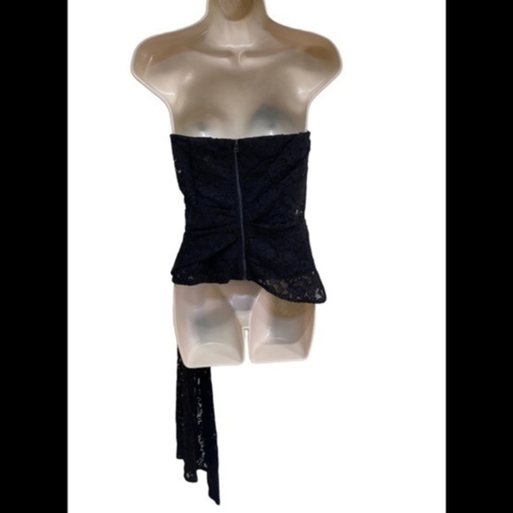 VERONICA BEARD Selima Lace Bustier Top - Picture 11 of 13